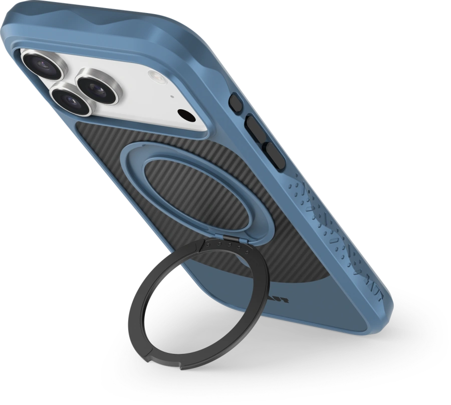 Чехол LAUT CARBON MATTER case for iPhone 17 Pro Max - Frozen Blue (L_IP25D_CM_BL)