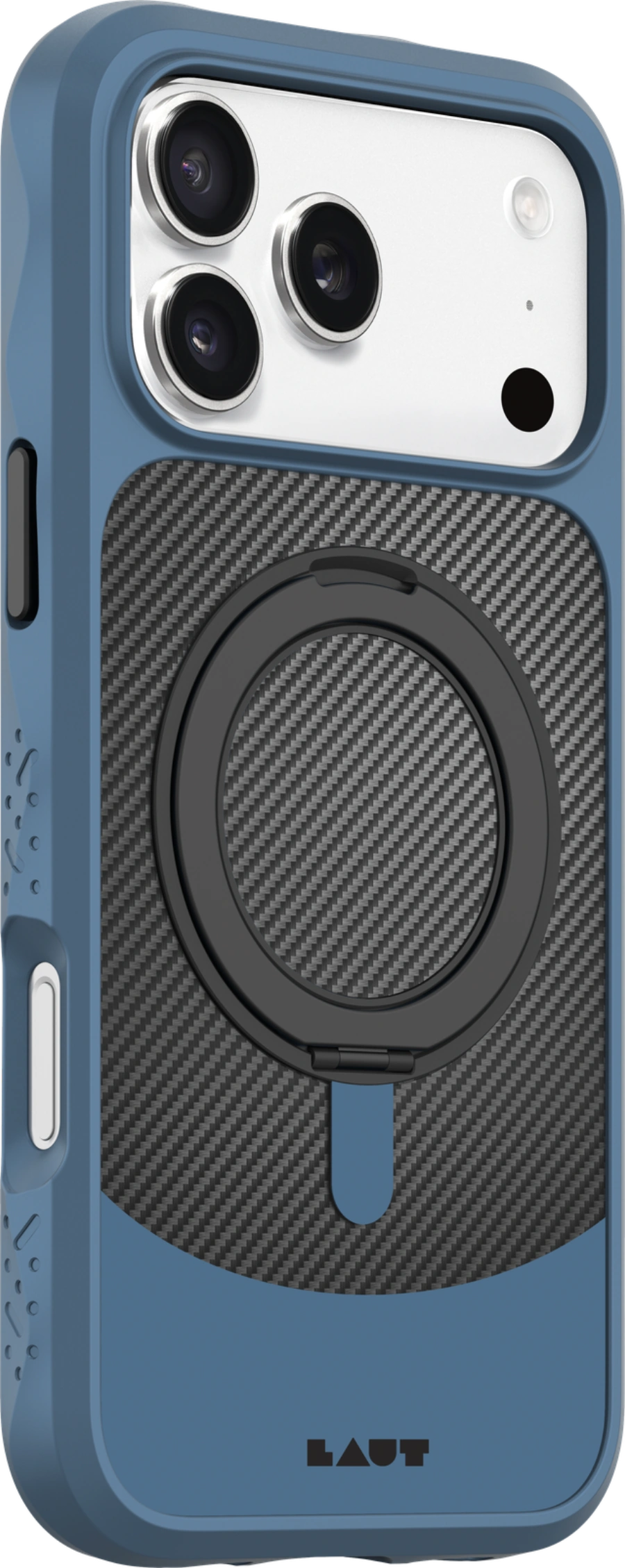 Чехол LAUT CARBON MATTER case for iPhone 17 Pro Max - Frozen Blue (L_IP25D_CM_BL)