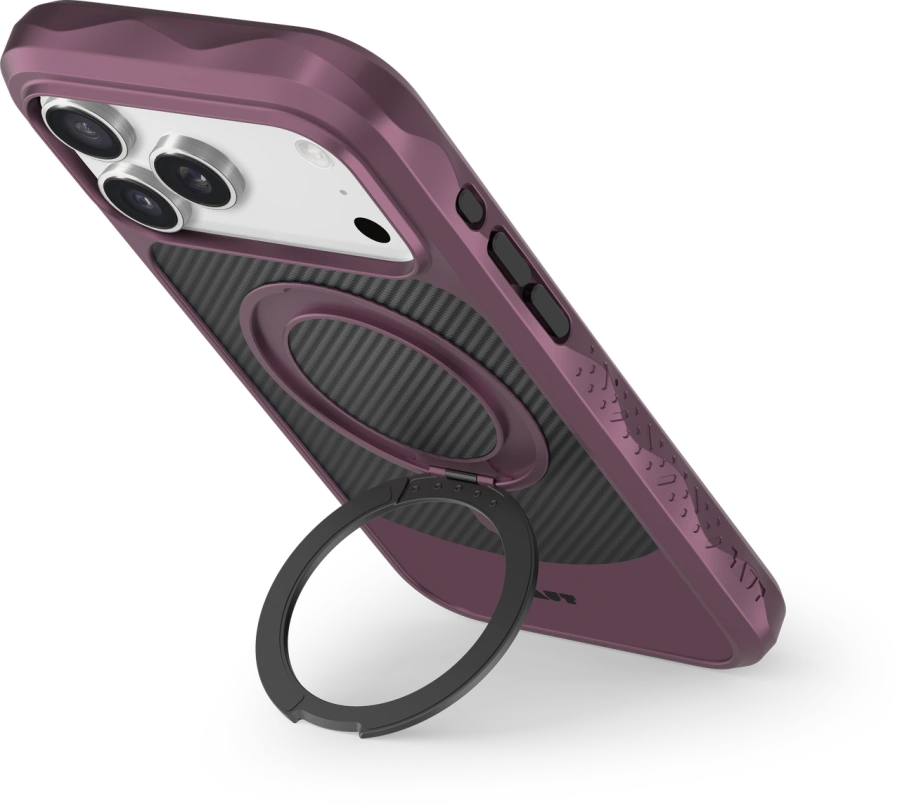 Чохол LAUT CARBON MATTER case for iPhone 17 Pro Max - Wine Red (L_IP25D_CM_R)