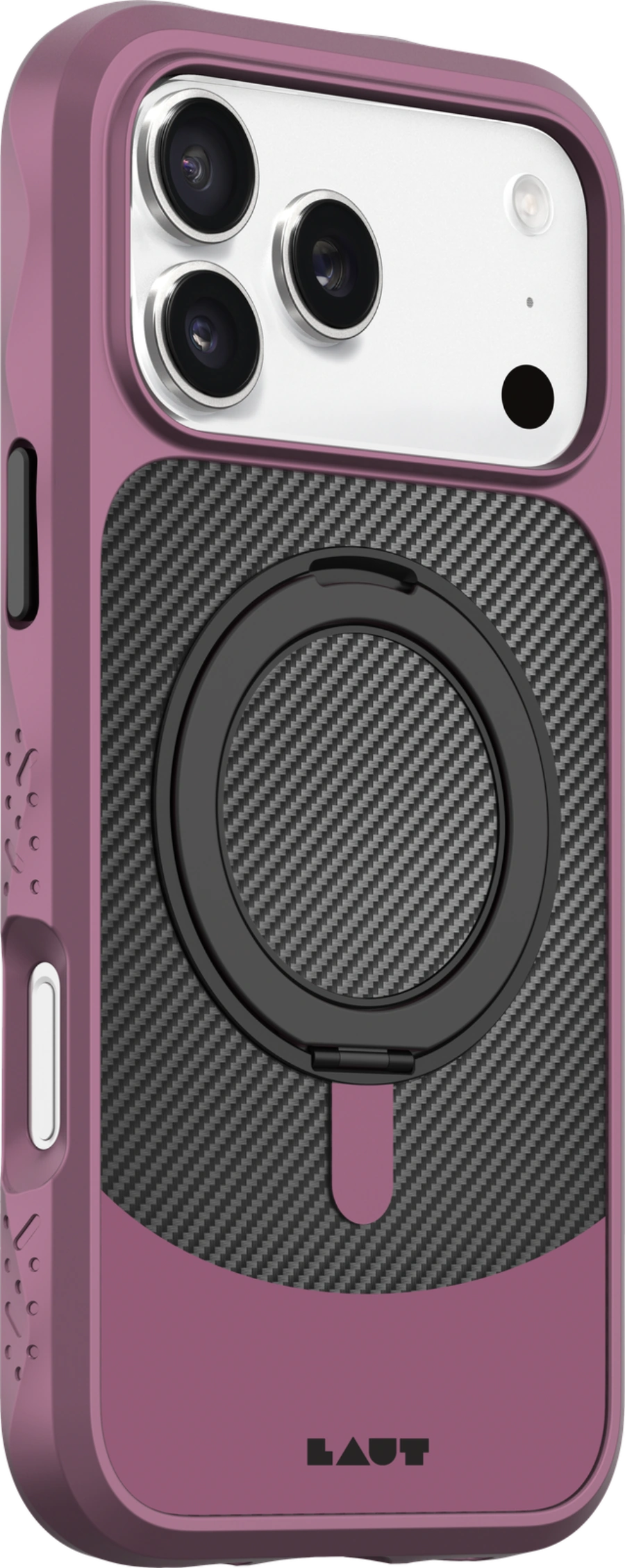 Чохол LAUT CARBON MATTER case for iPhone 17 Pro Max - Wine Red (L_IP25D_CM_R)