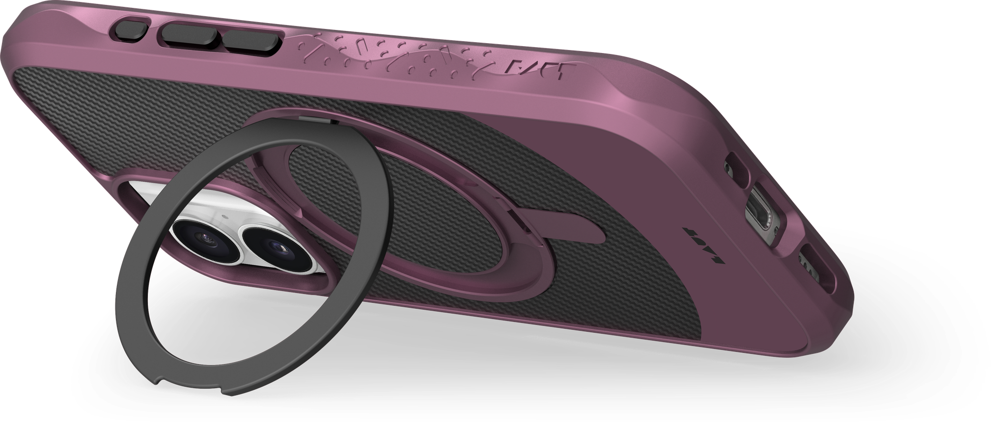 Чехол LAUT CARBON MATTER case for iPhone 17 - Wine Red (L_IP25A_CM_R)