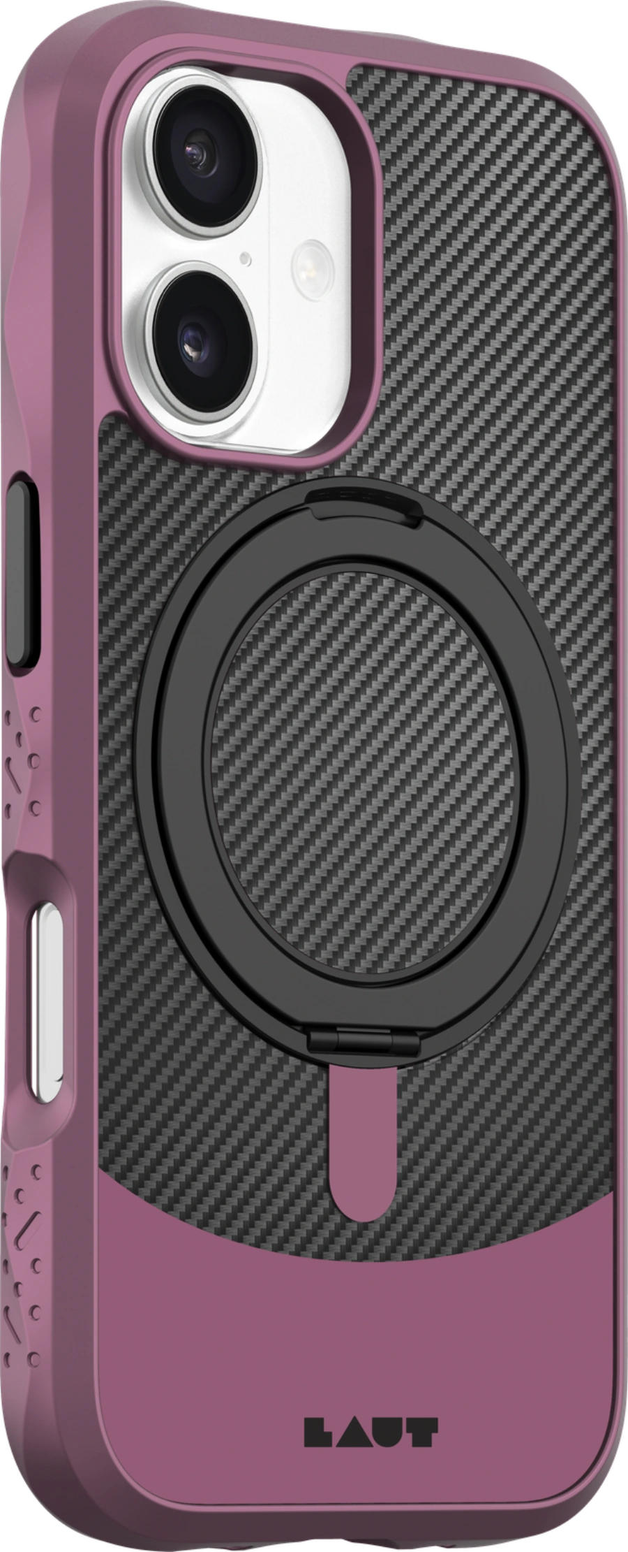 Чохол LAUT CARBON MATTER case for iPhone 17 - Wine Red (L_IP25A_CM_R)