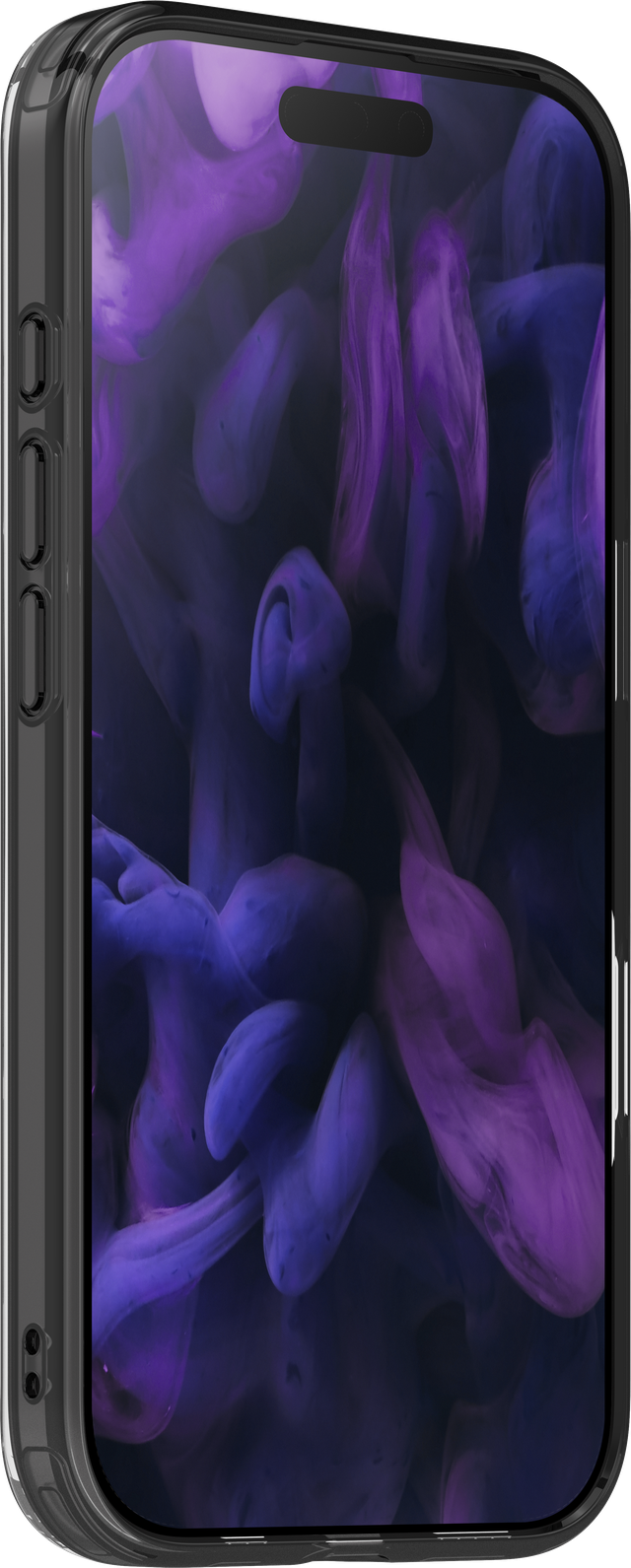 Чехол LAUT CRYSTAL FLURO case for iPhone 17 - Clear Black (L_IP25A_CF_BK)