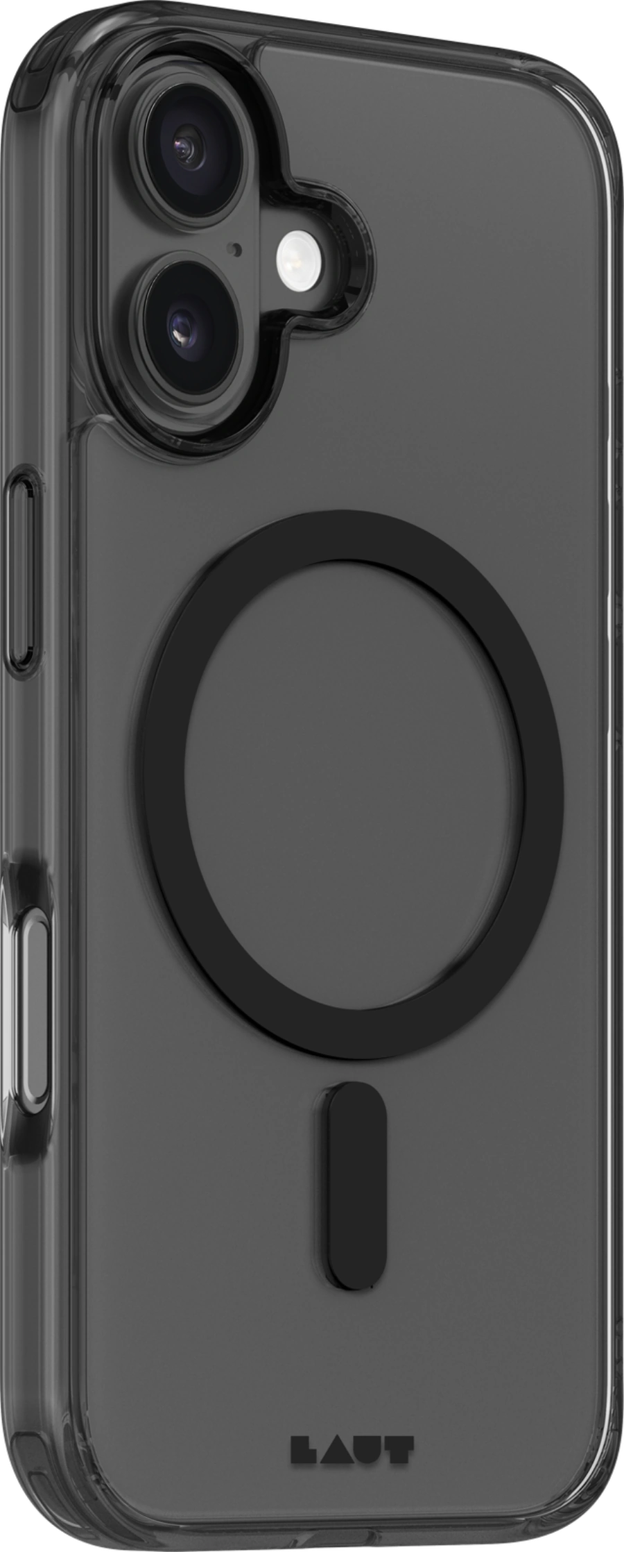 Чохол LAUT CRYSTAL FLURO case for iPhone 17 - Clear Black (L_IP25A_CF_BK)