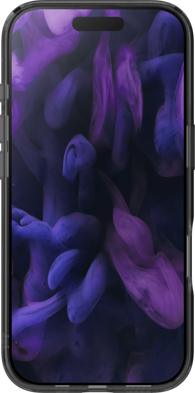 Чехол LAUT CRYSTAL FLURO case for iPhone 17 - Clear Black (L_IP25A_CF_BK)