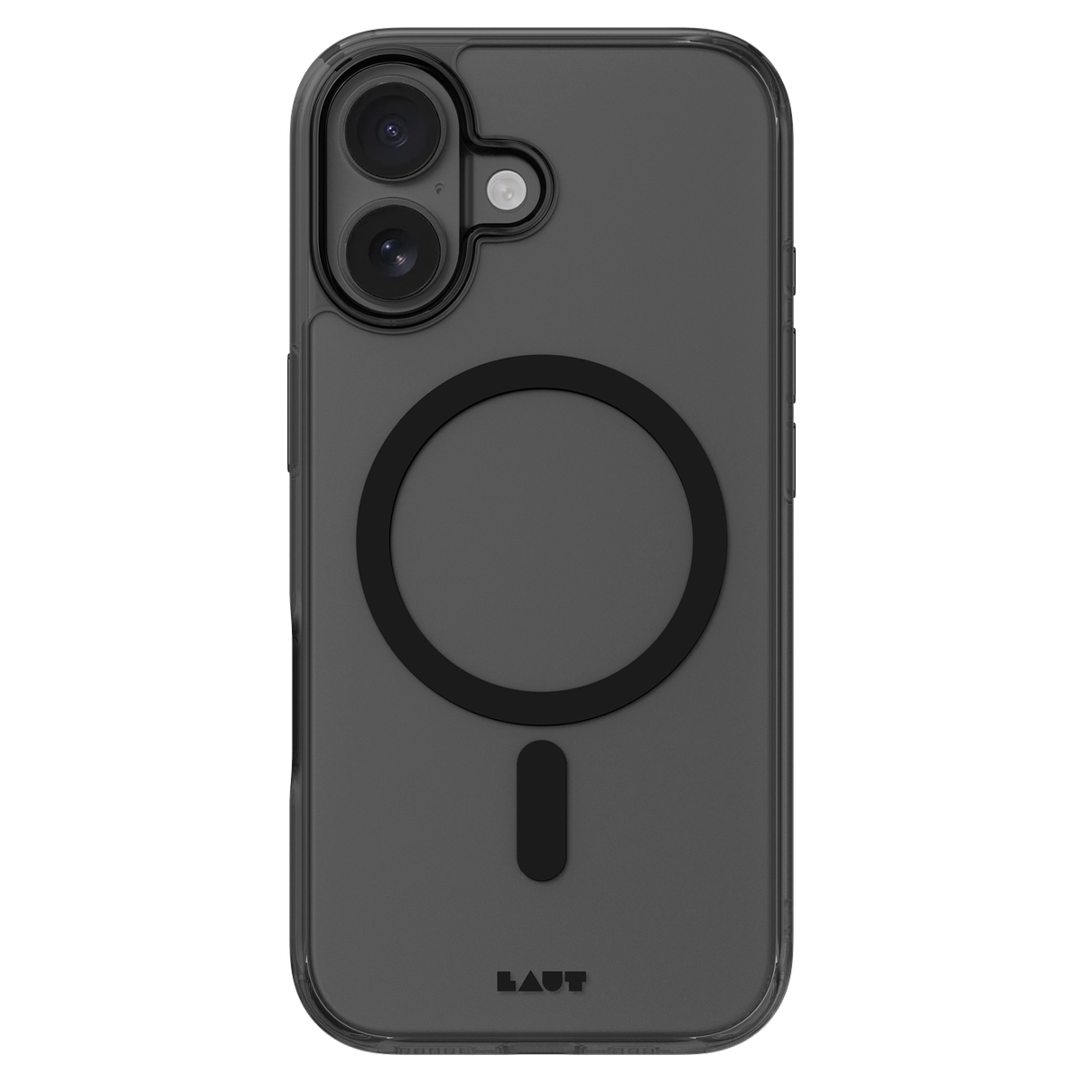 Чехол LAUT CRYSTAL FLURO case for iPhone 17 - Clear Black (L_IP25A_CF_BK)
