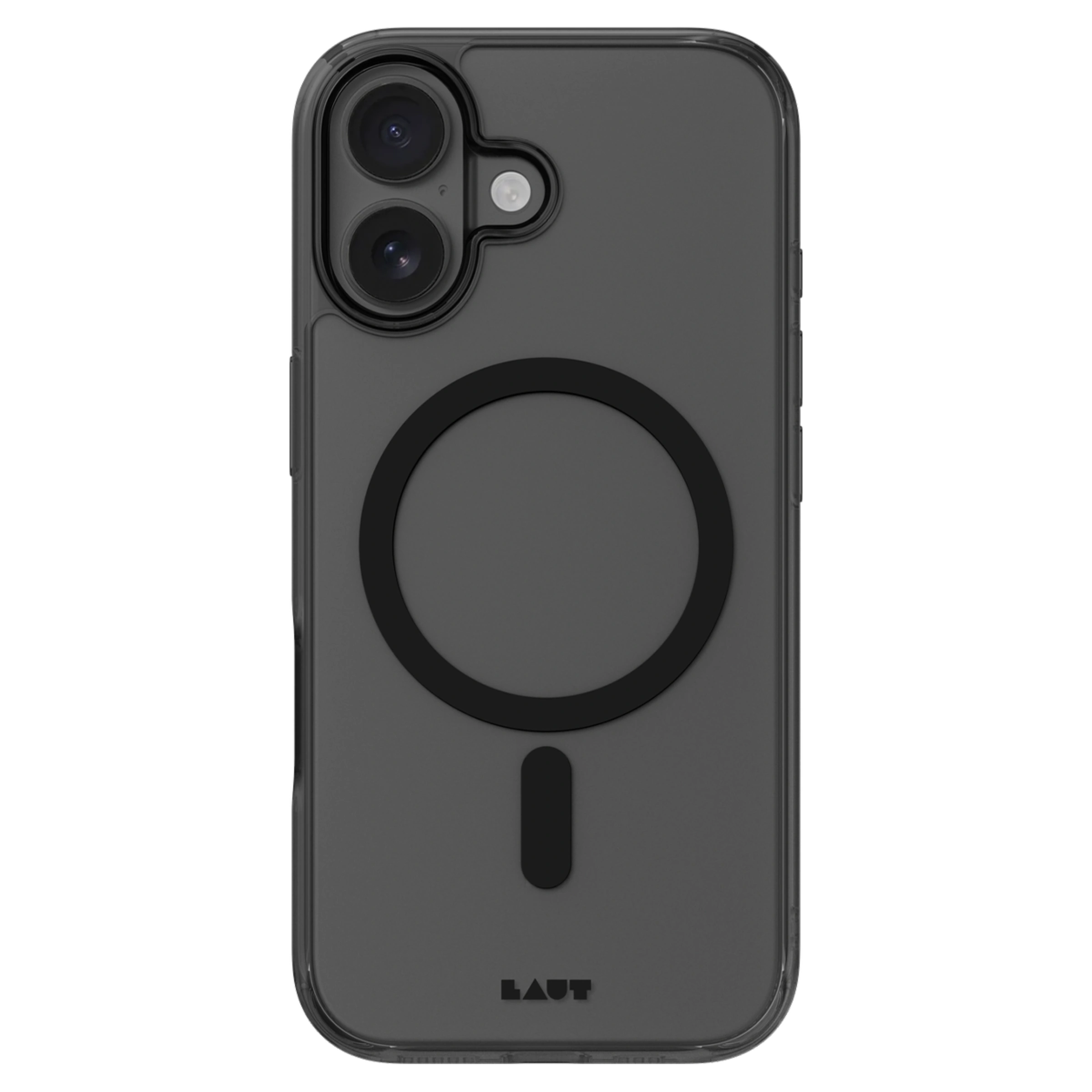 Чехол LAUT CRYSTAL FLURO case for iPhone 17 - Clear Black (L_IP25A_CF_BK)