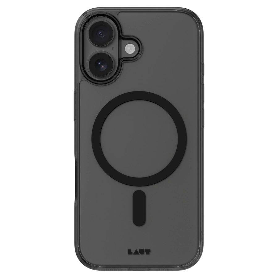 Чохол LAUT CRYSTAL FLURO case for iPhone 17 - Clear Black (L_IP25A_CF_BK)