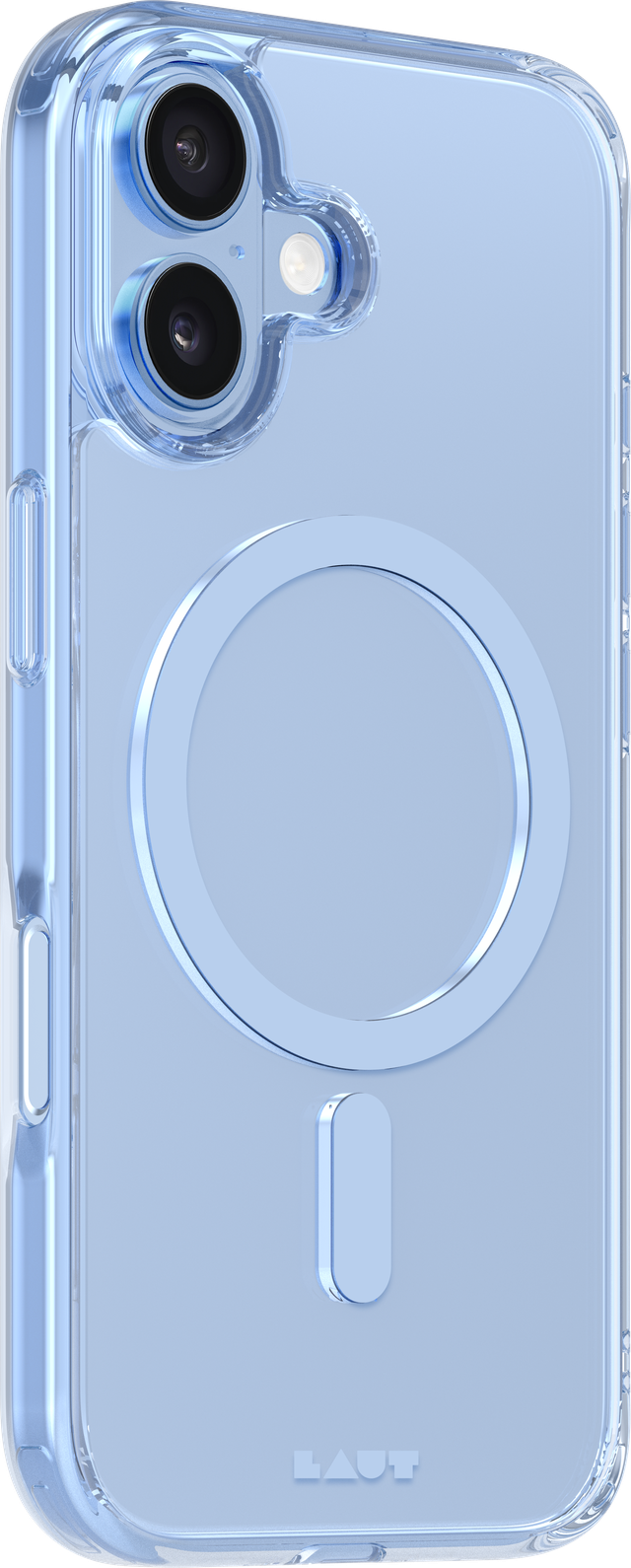 Чехол LAUT CRYSTAL FLURO case for iPhone 17 - Light Blue (L_IP25A_CF_BL)