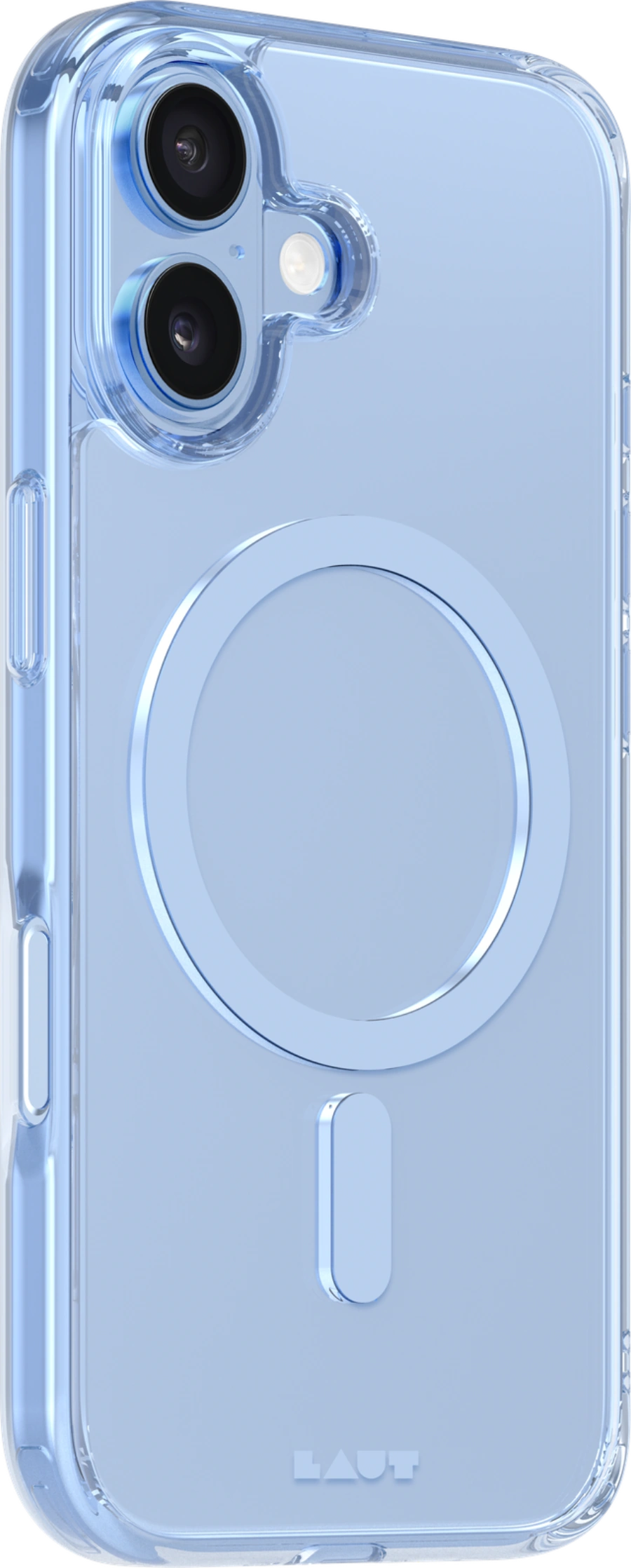 Чохол LAUT CRYSTAL FLURO case for iPhone 17 - Light Blue (L_IP25A_CF_BL)