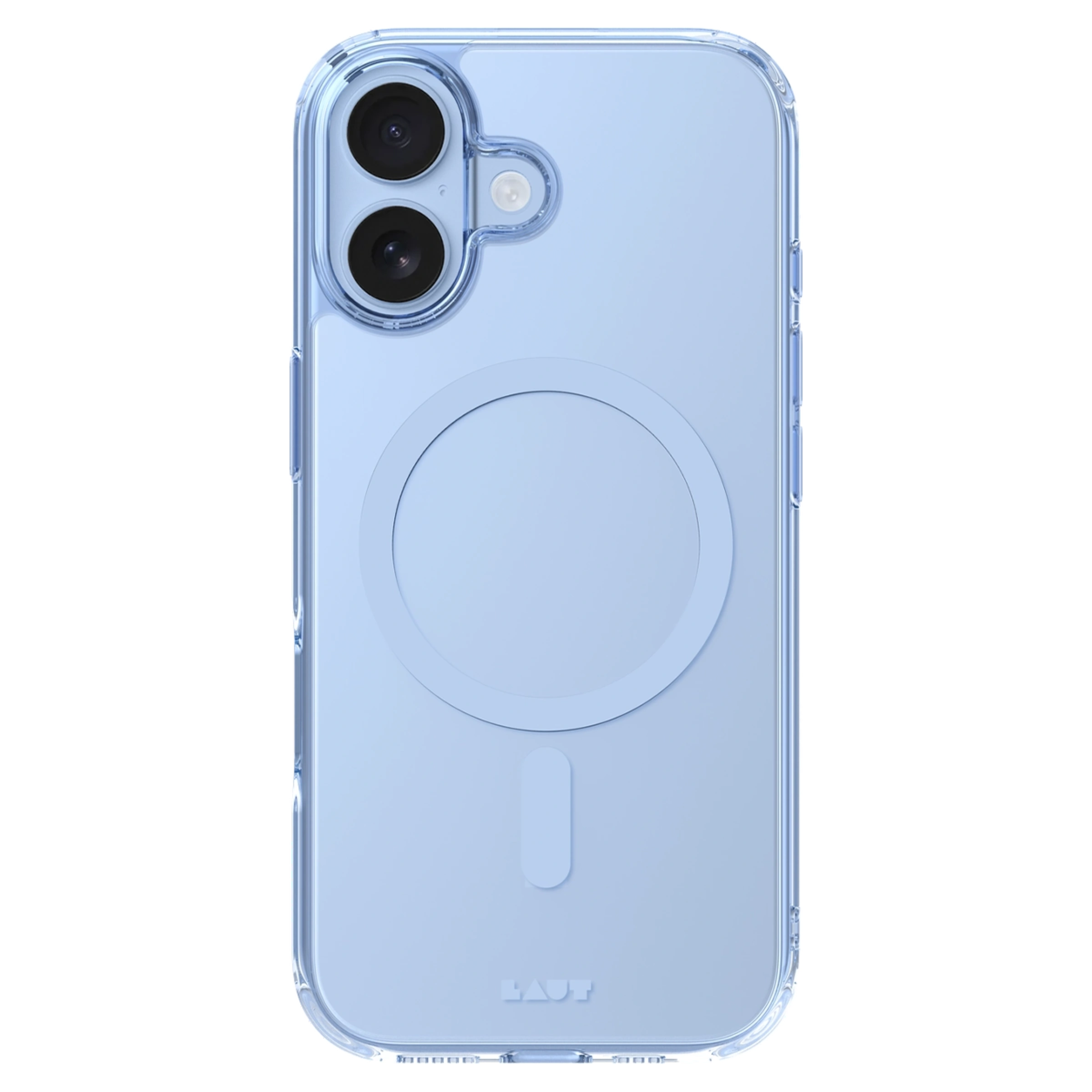 Чехол LAUT CRYSTAL FLURO case for iPhone 17 - Light Blue (L_IP25A_CF_BL)