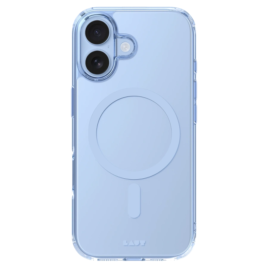 Чохол LAUT CRYSTAL FLURO case for iPhone 17 - Light Blue (L_IP25A_CF_BL)