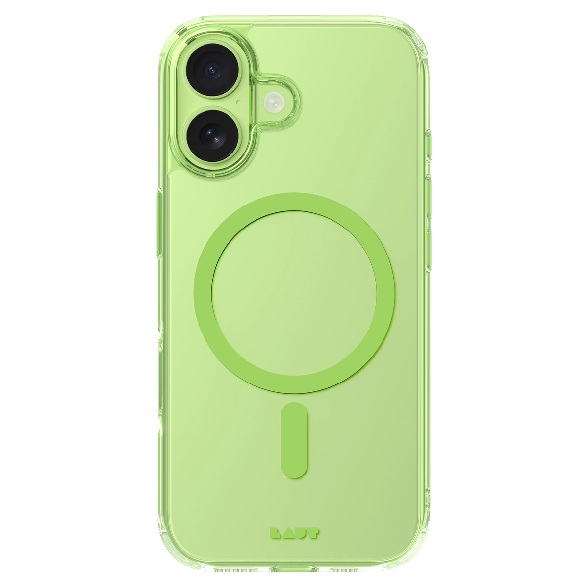 Чехол LAUT CRYSTAL FLURO case for iPhone 17 - Light Green (L_IP25A_CF_GN)