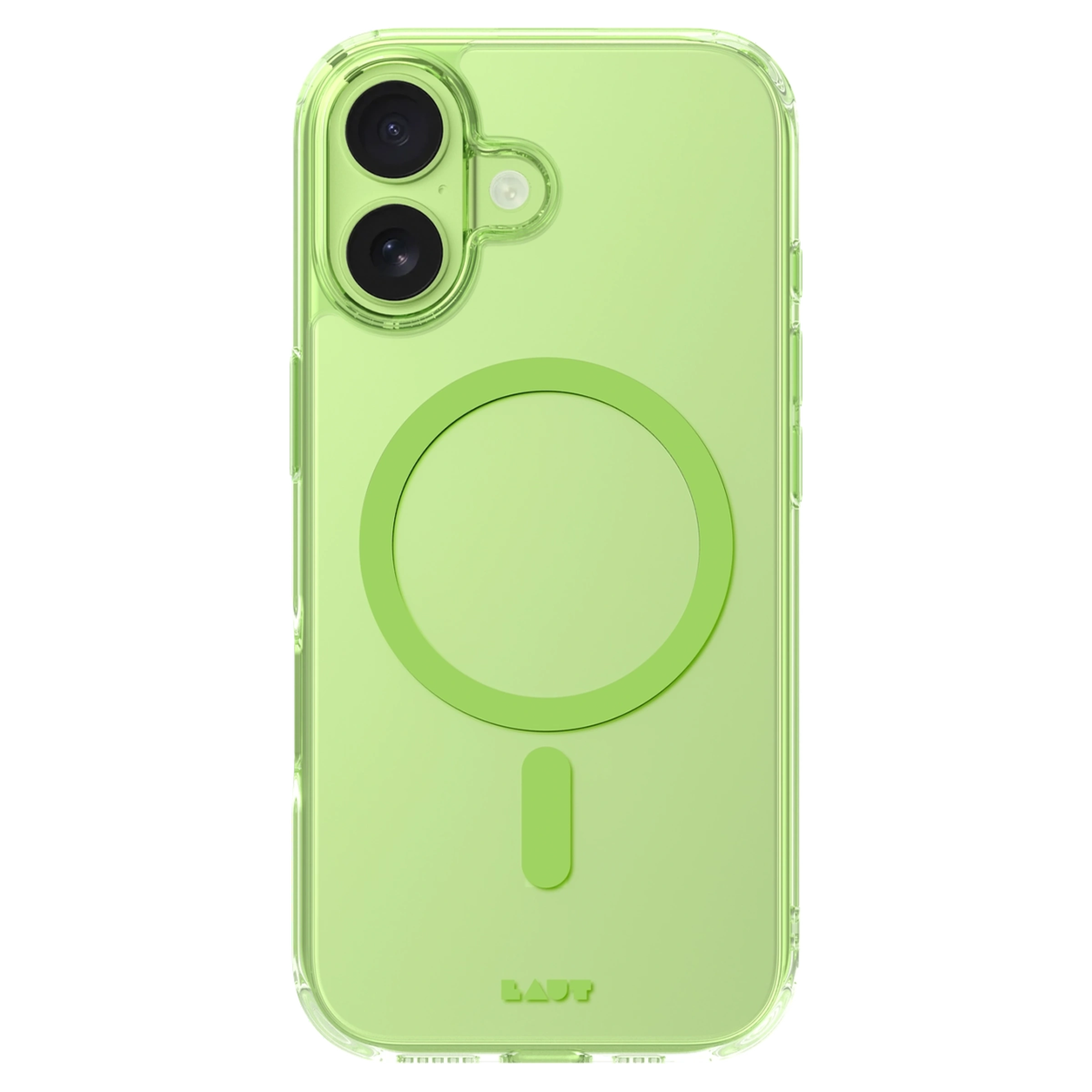Чехол LAUT CRYSTAL FLURO case for iPhone 17 - Light Green (L_IP25A_CF_GN)