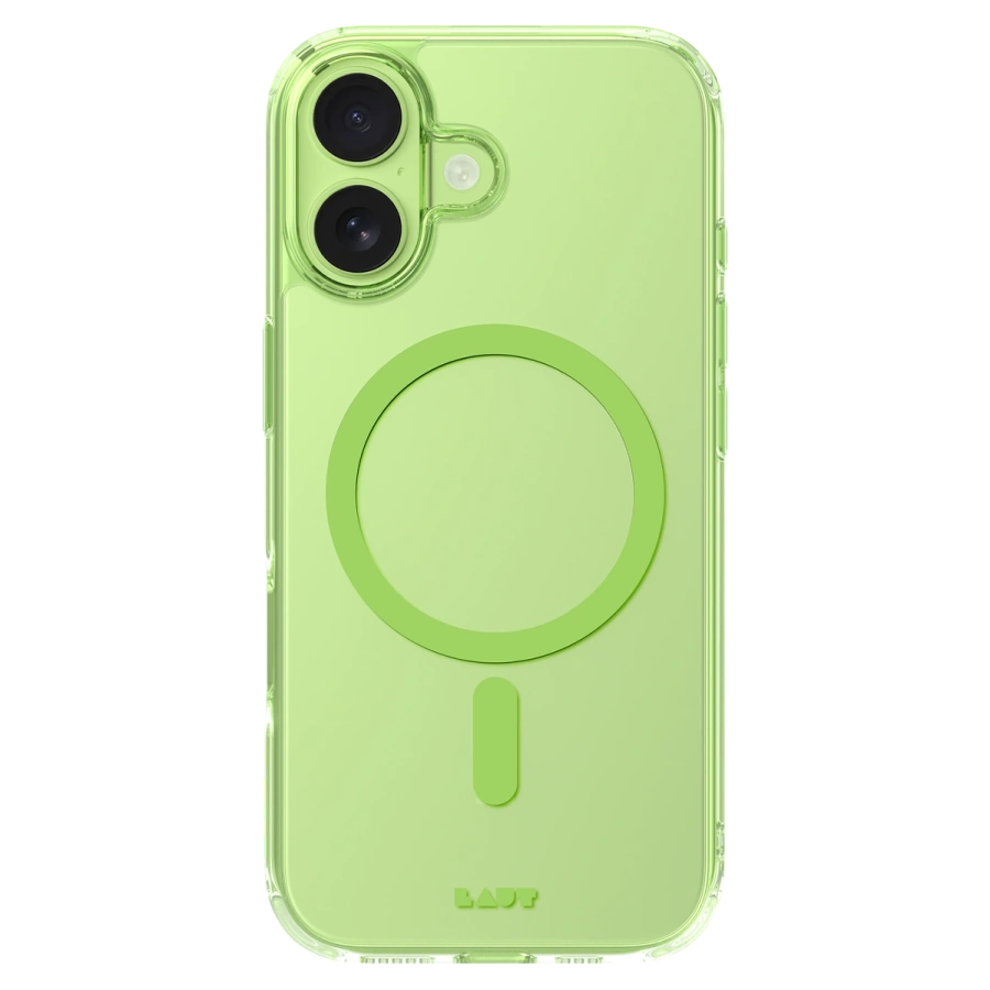 Чохол LAUT CRYSTAL FLURO case for iPhone 17 - Light Green (L_IP25A_CF_GN)