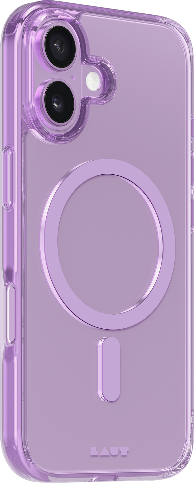 Чехол LAUT CRYSTAL FLURO case for iPhone 17 - Light Pink (L_IP25A_CF_P)