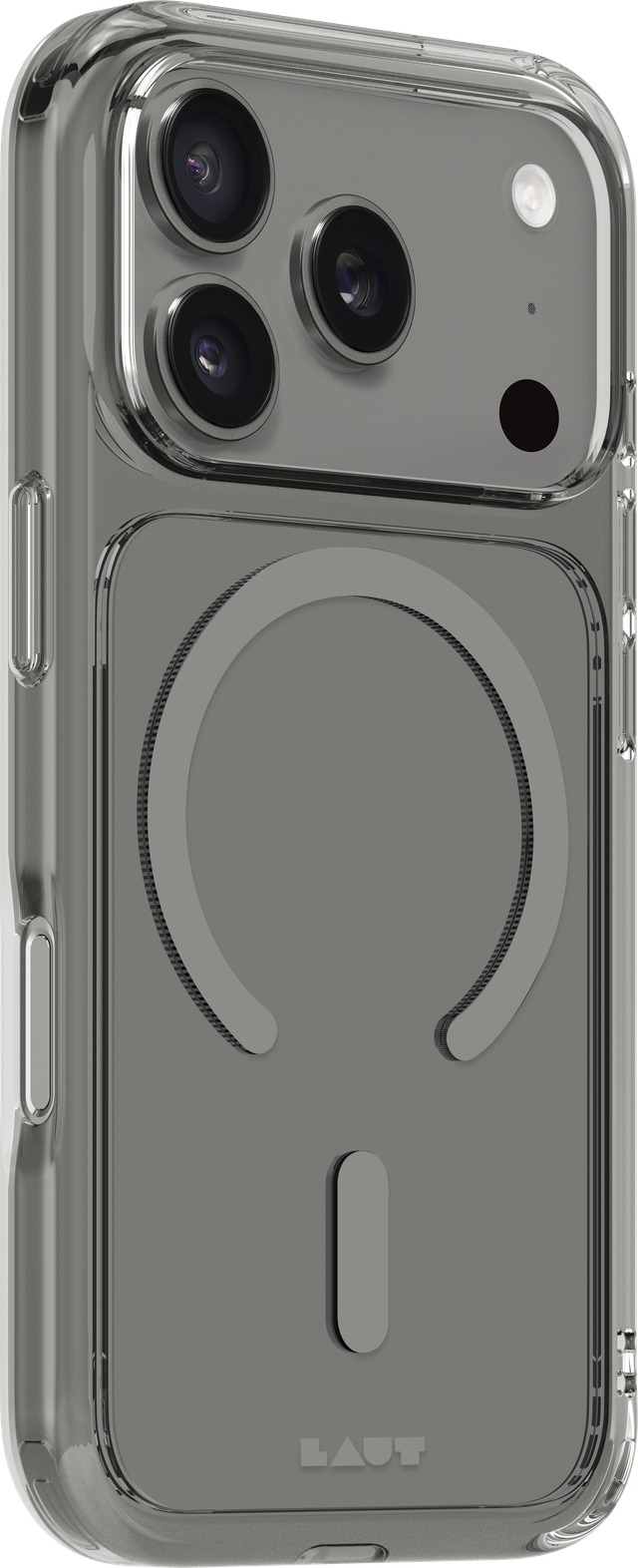 Чохол LAUT CRYSTAL FLURO case for iPhone 17 Pro Max - Clear Grey (L_IP25D_CF_GY)