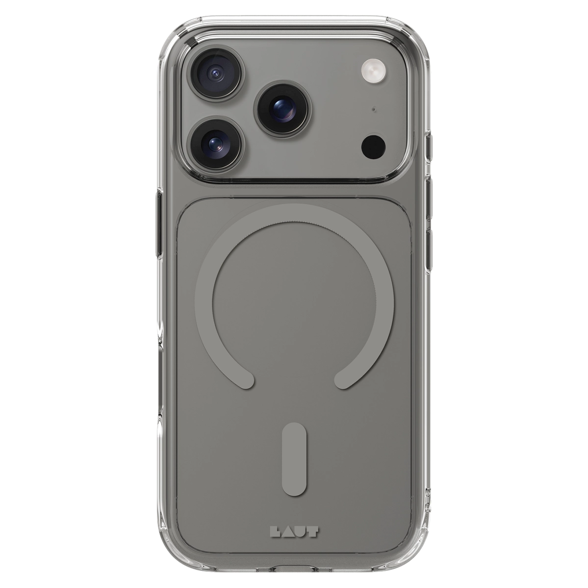 Чохол LAUT CRYSTAL FLURO case for iPhone 17 Pro Max - Clear Grey (L_IP25D_CF_GY)