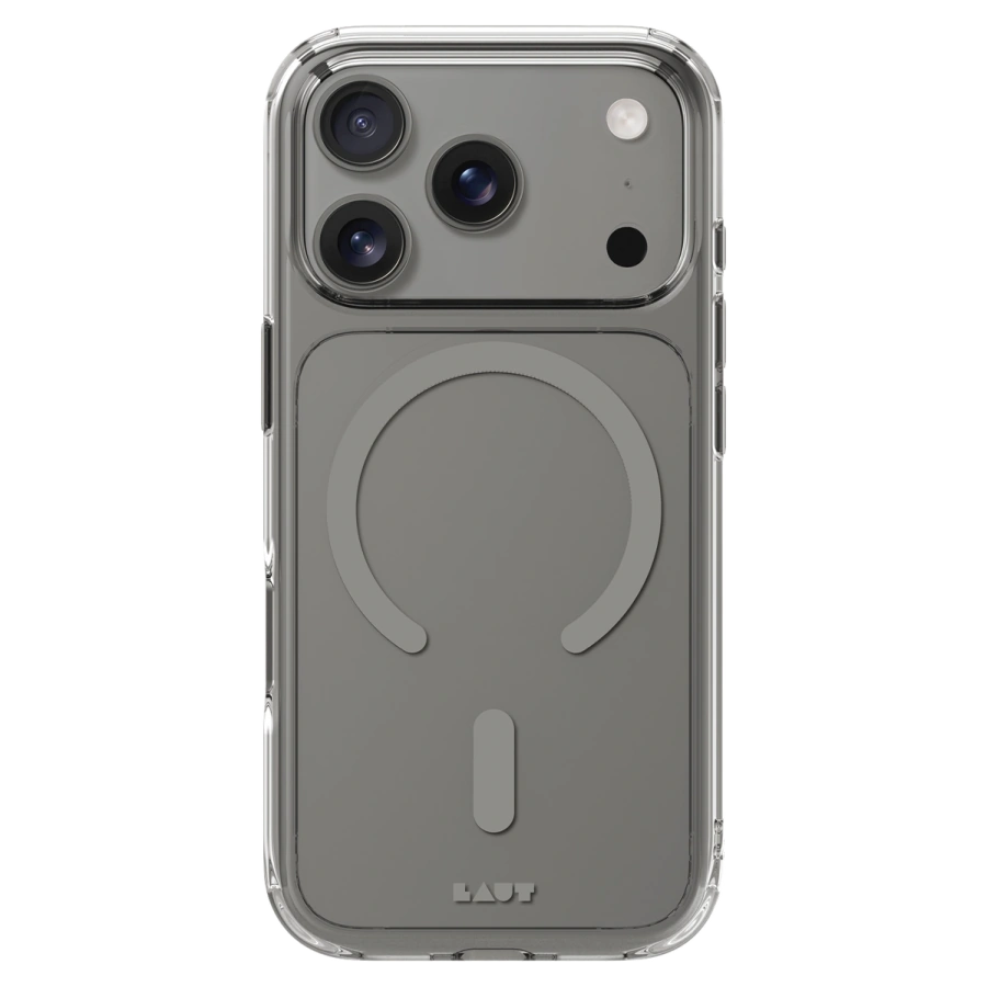 Чехол LAUT CRYSTAL FLURO case for iPhone 17 Pro Max - Clear Grey (L_IP25D_CF_GY)