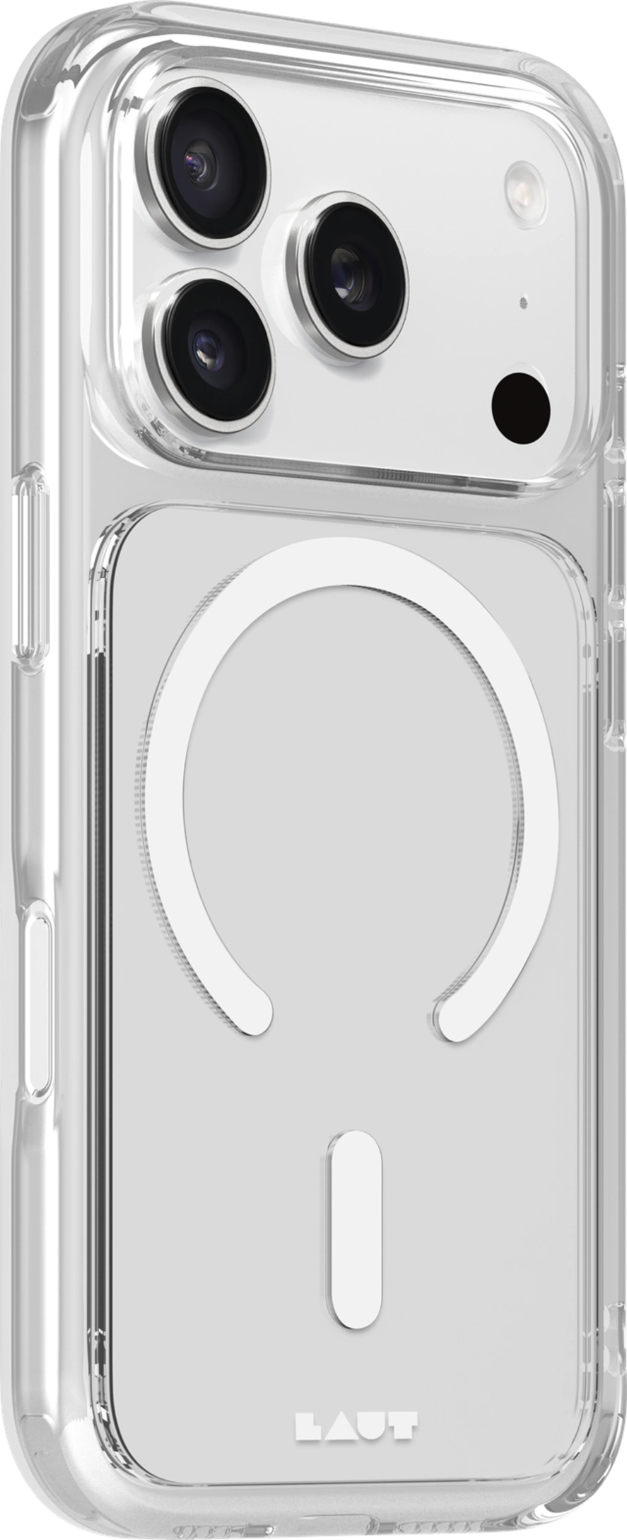 Чехол LAUT CRYSTAL FLURO case for iPhone 17 Pro Max - Clear Light Grey (L_IP25D_CF_LGY)