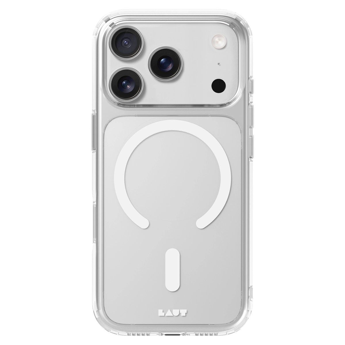 Чохол LAUT CRYSTAL FLURO case for iPhone 17 Pro Max - Clear Light Grey (L_IP25D_CF_LGY)
