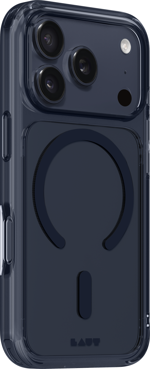 Чехол LAUT CRYSTAL FLURO case for iPhone 17 Pro Max - Clear Midnight (L_IP25D_CF_BK)