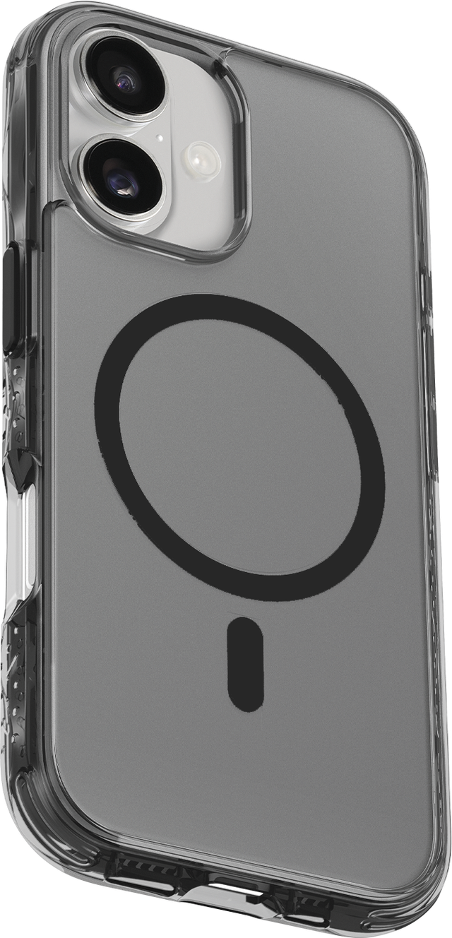 Чехол LAUT CRYSTAL MATTER X case for iPhone 17 - Black Crystal (L_IP25A_CMX_UB)