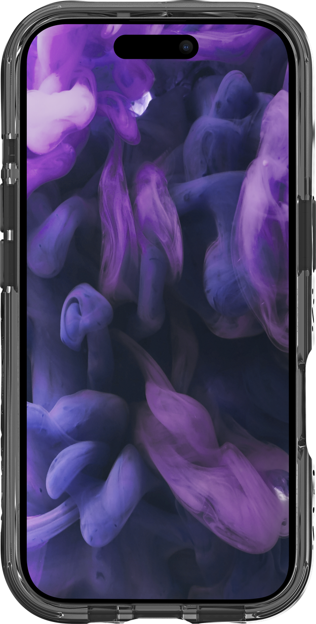 Чехол LAUT CRYSTAL MATTER X case for iPhone 17 - Black Crystal (L_IP25A_CMX_UB)