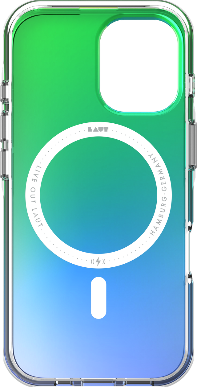 Чохол LAUT HUEX WAVE case for iPhone 17 - Aqua Mint (L_IP25A_HW_MT)