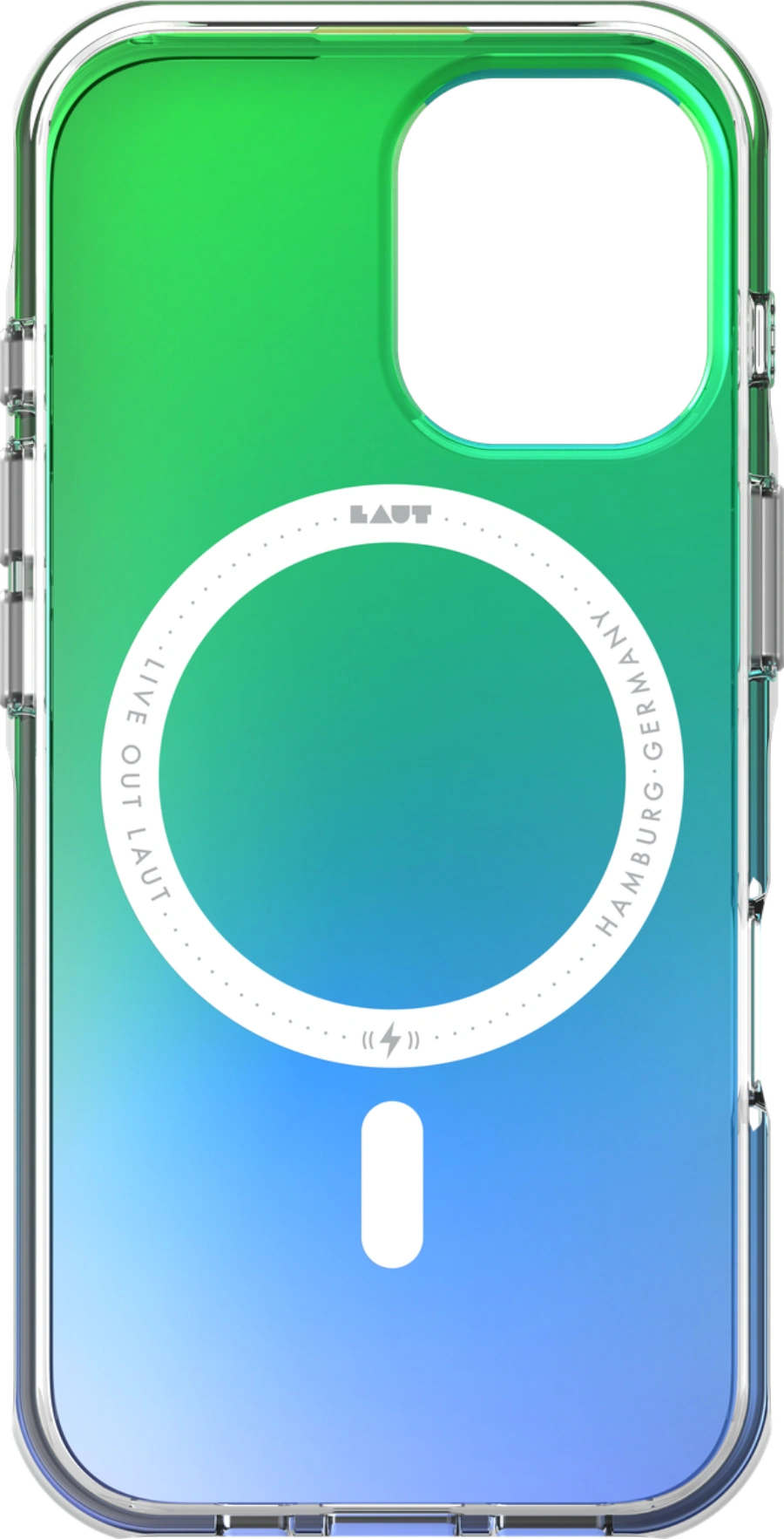 Чехол LAUT HUEX WAVE case for iPhone 17 - Aqua Mint (L_IP25A_HW_MT)