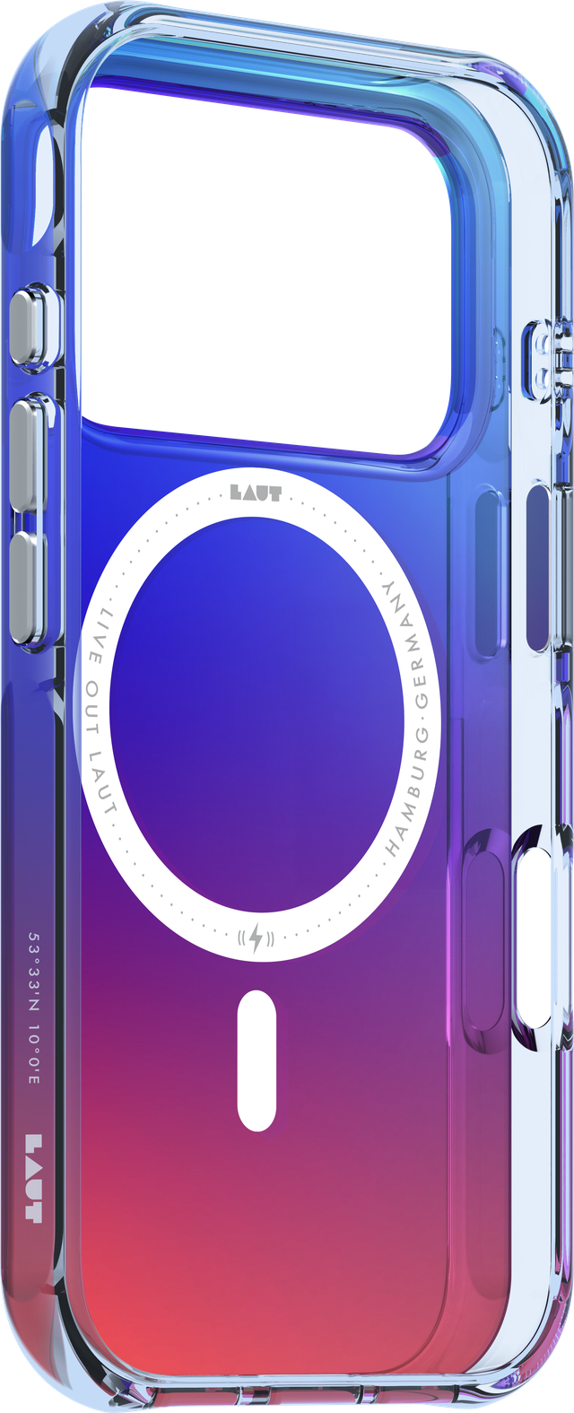 Чохол LAUT HUEX WAVE case for iPhone 17 Pro Max - Sunset Fade (L_IP25D_HW_BL)