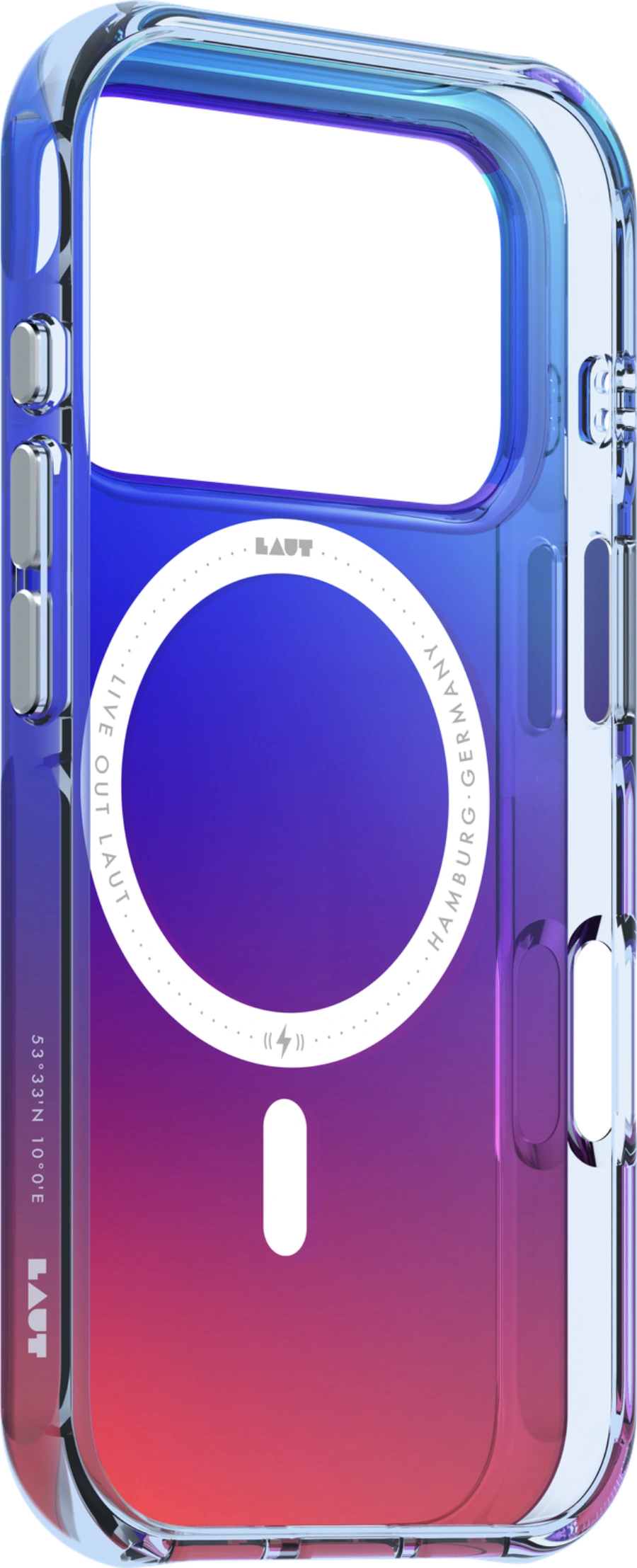 Чохол LAUT HUEX WAVE case for iPhone 17 Pro Max - Sunset Fade (L_IP25D_HW_BL)