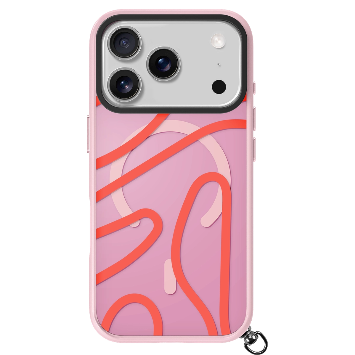 Чехол LAUT KEYKO POP case for iPhone 17 Pro Max - Rosy Wave (L_IP25D_KP_P)