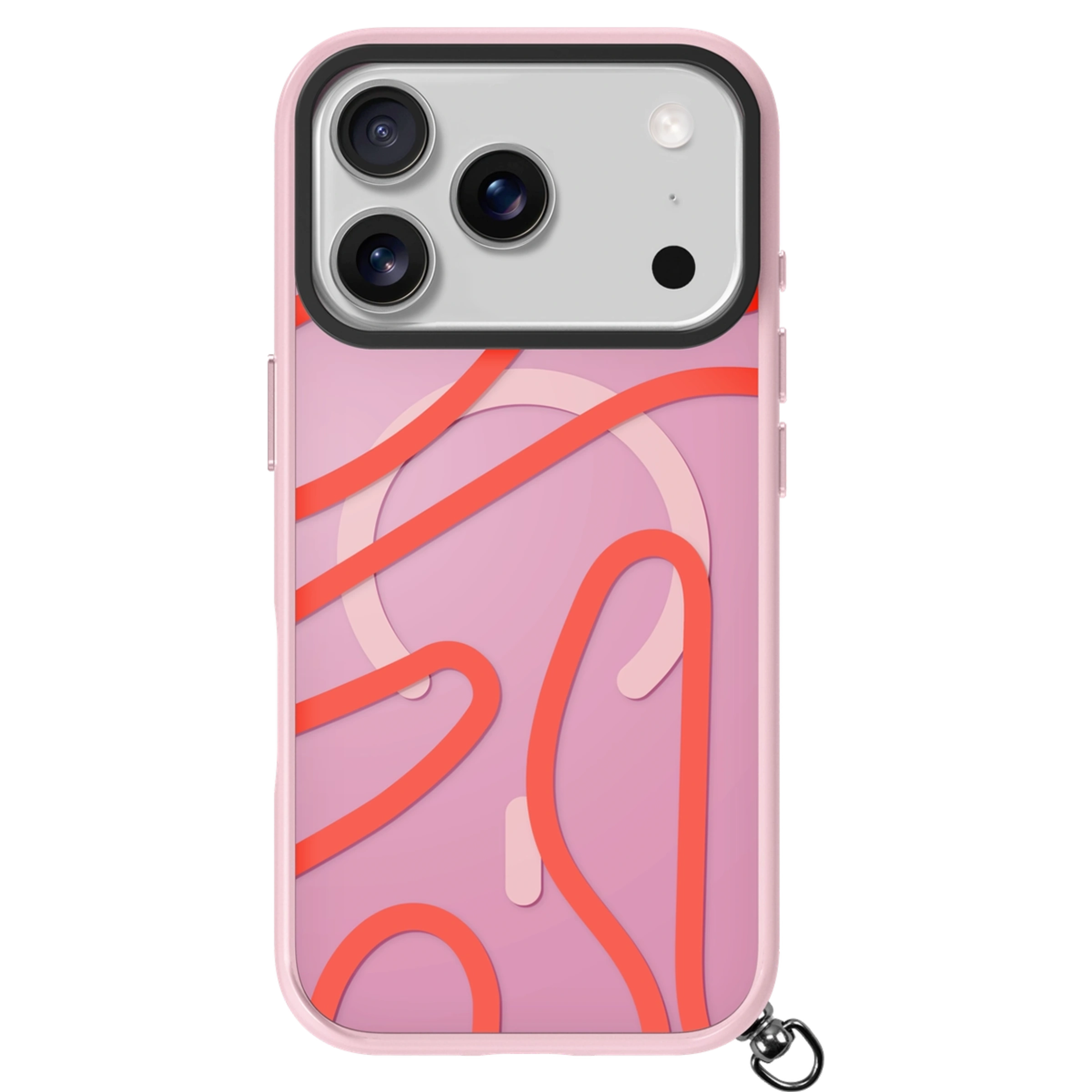 Чехол LAUT KEYKO POP case for iPhone 17 Pro Max - Rosy Wave (L_IP25D_KP_P)