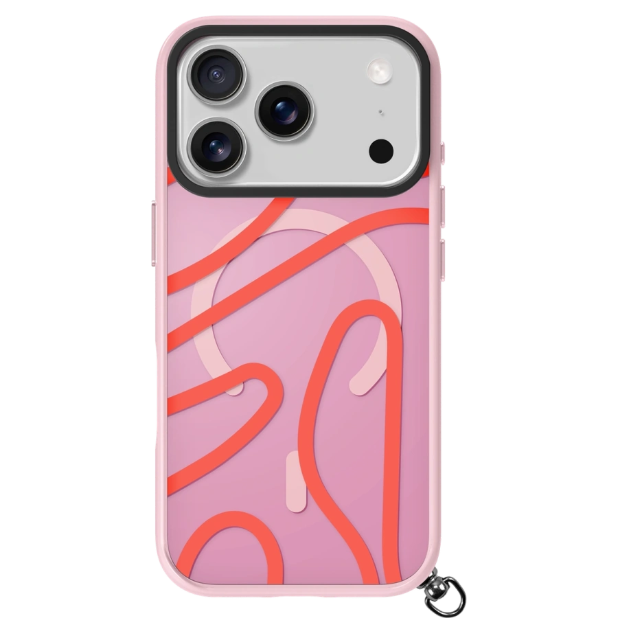 Чохол LAUT KEYKO POP case for iPhone 17 Pro - Rosy Wave (L_IP25B_KP_P)