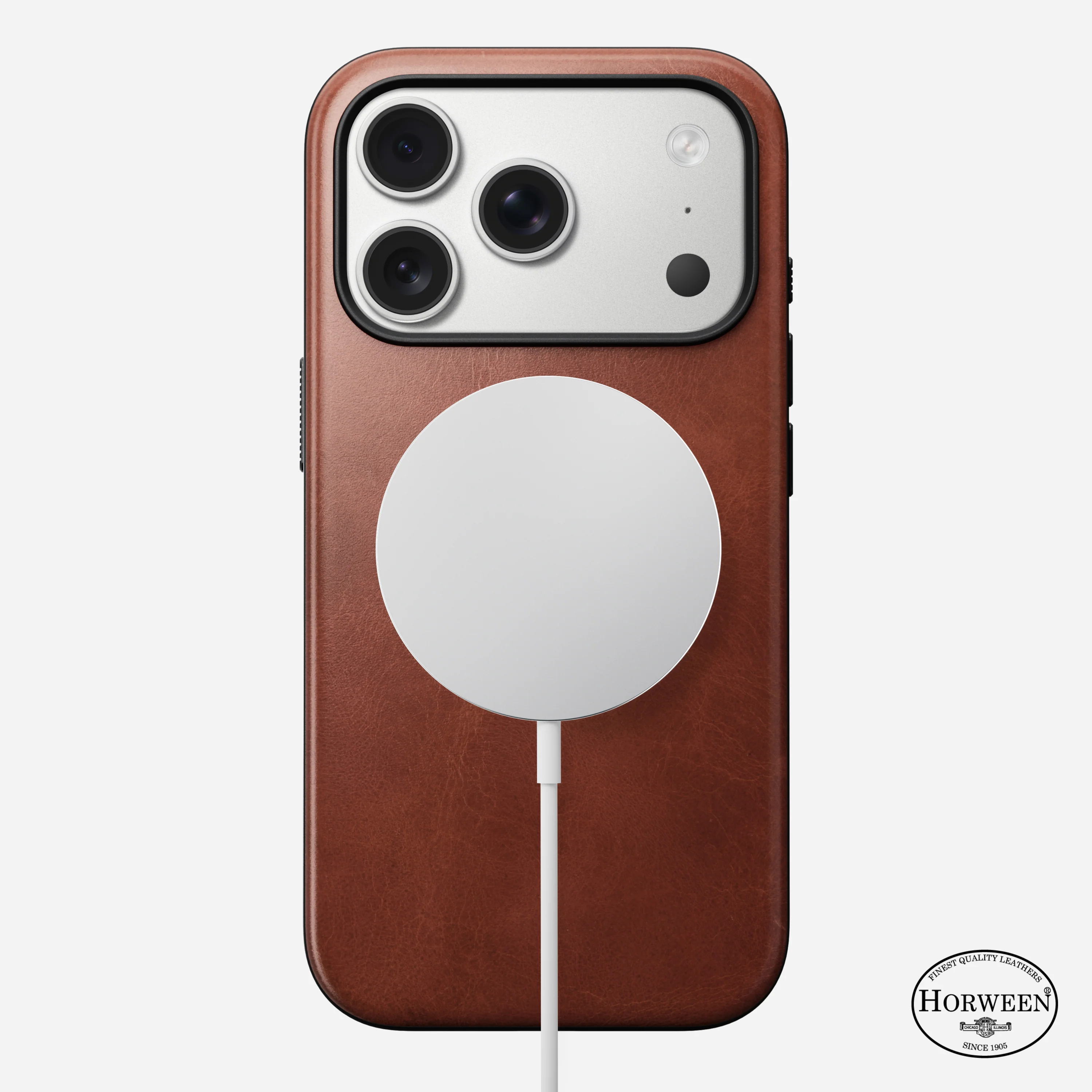 Чехол Nomad Modern Horween Leather Case for iPhone 17 Pro - Limited Edition: Olde Dublin (NM014230858)