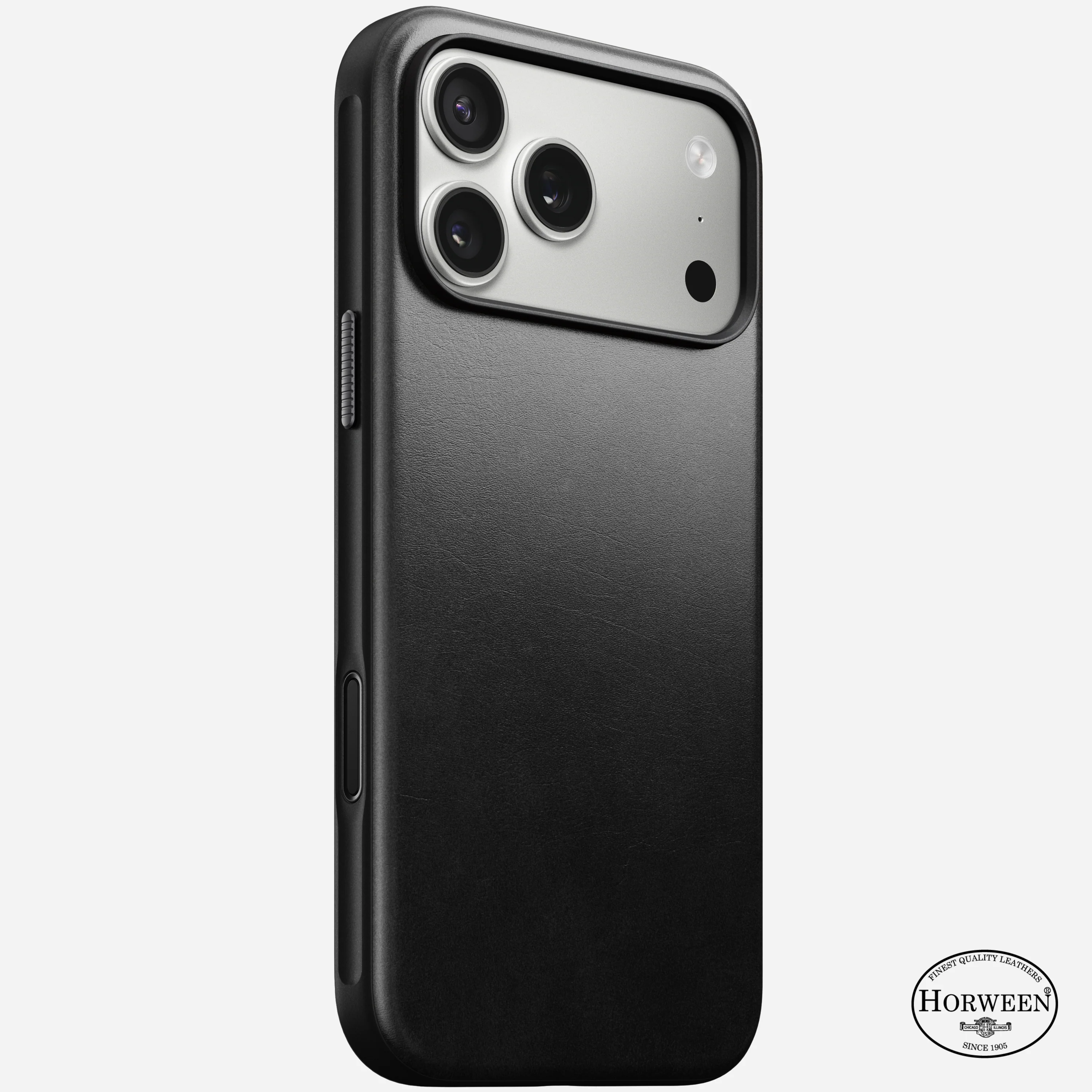 Чехол Nomad Modern Horween Leather Case for iPhone 17 Pro Max - Black (NM014254858)