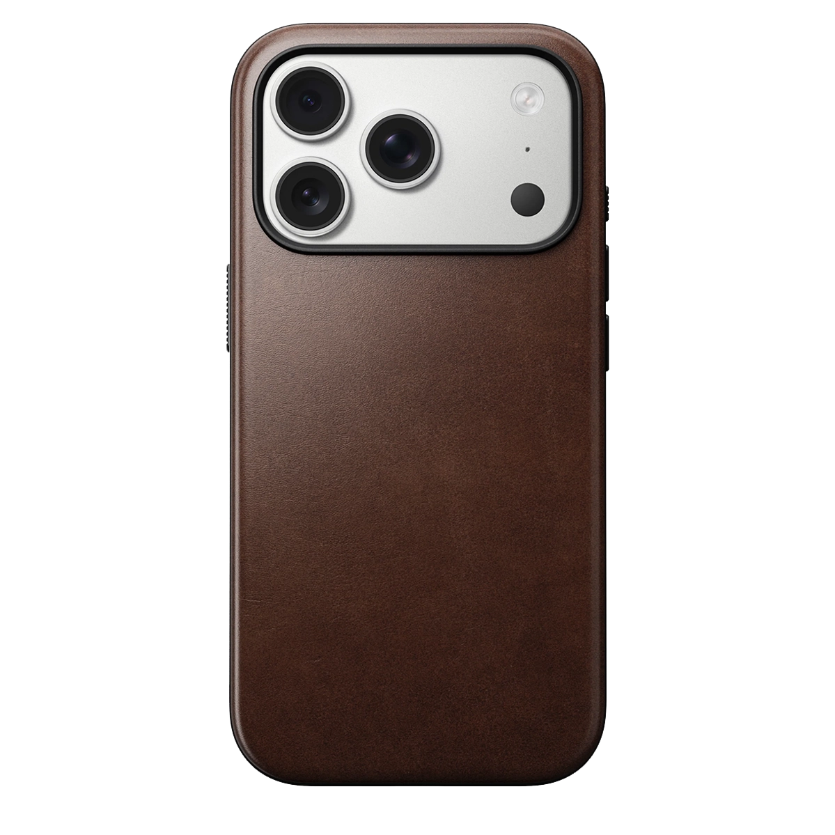 Чехол Nomad Modern Horween Leather Case for iPhone 17 Pro - Rustic Brown (NM014292858)