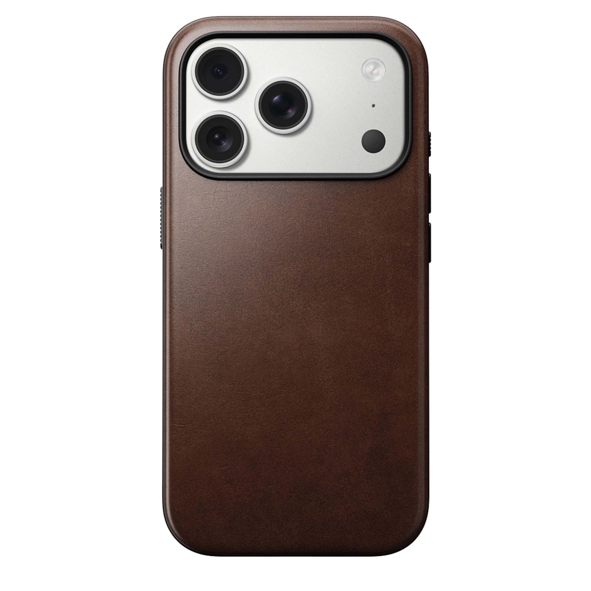 Чехол Nomad Modern Horween Leather Case for iPhone 17 Pro - Rustic Brown (NM014292858)