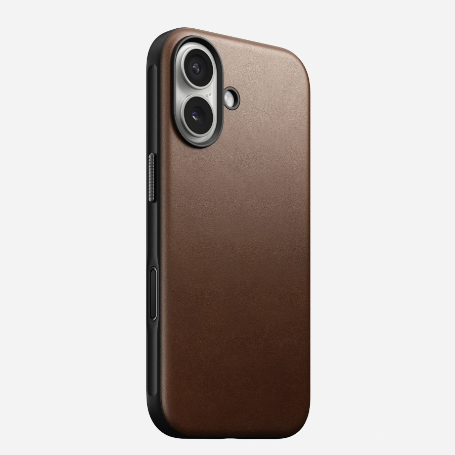 Чохол Nomad Modern Leather Case for iPhone 17 - Brown (NM014346858)