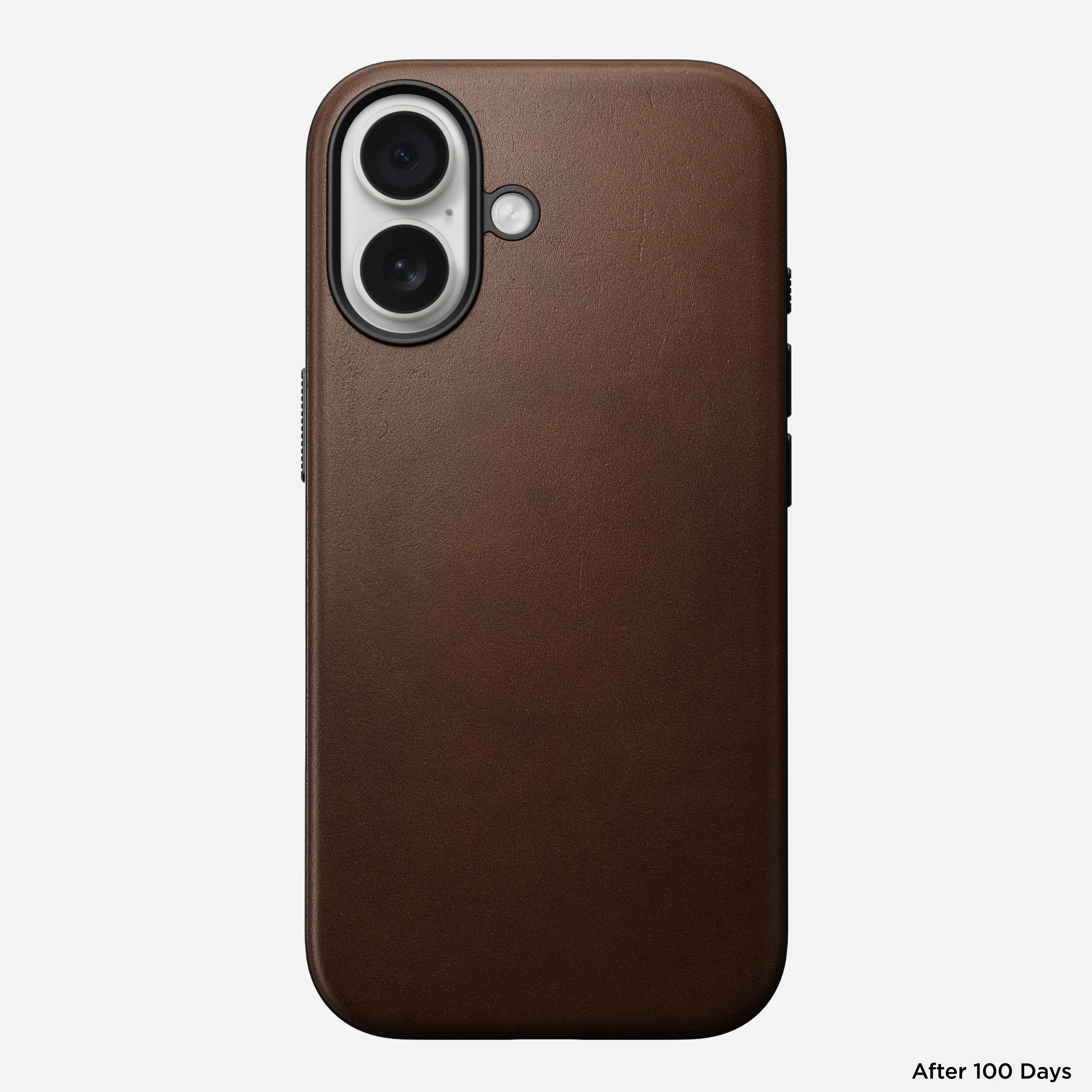 Чохол Nomad Modern Leather Case for iPhone 17 - Brown NM014346858)