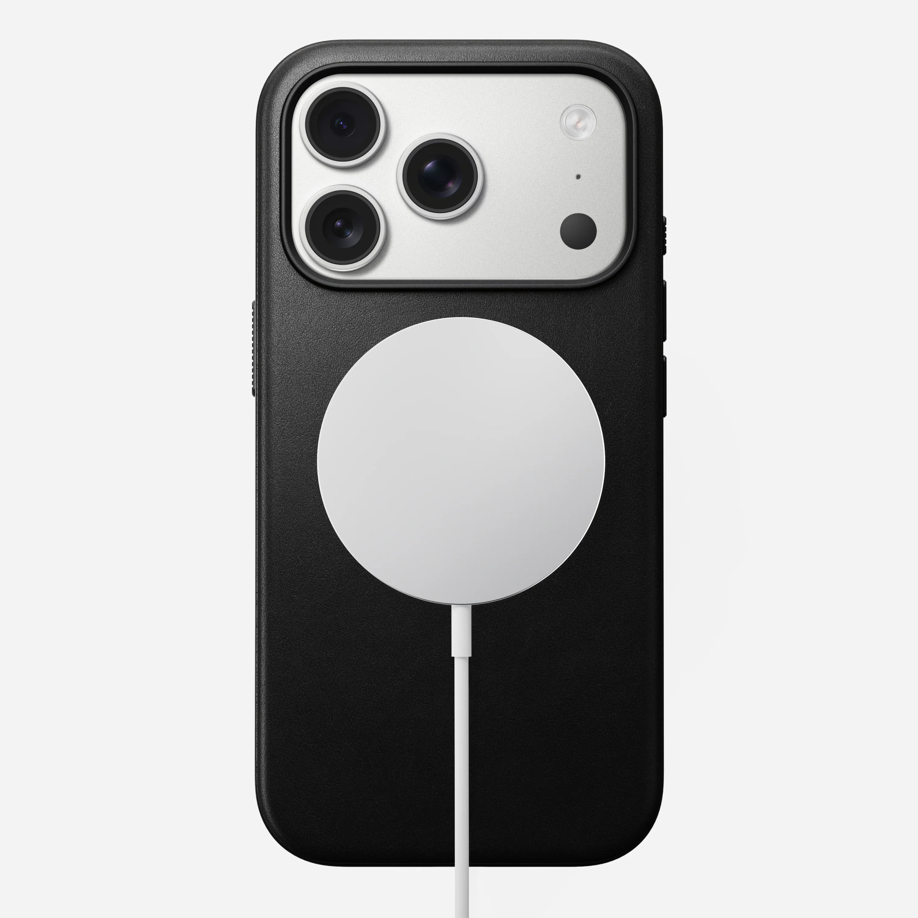 Чехол Nomad Modern Leather Case for iPhone 17 Pro - Black (NM014339858)