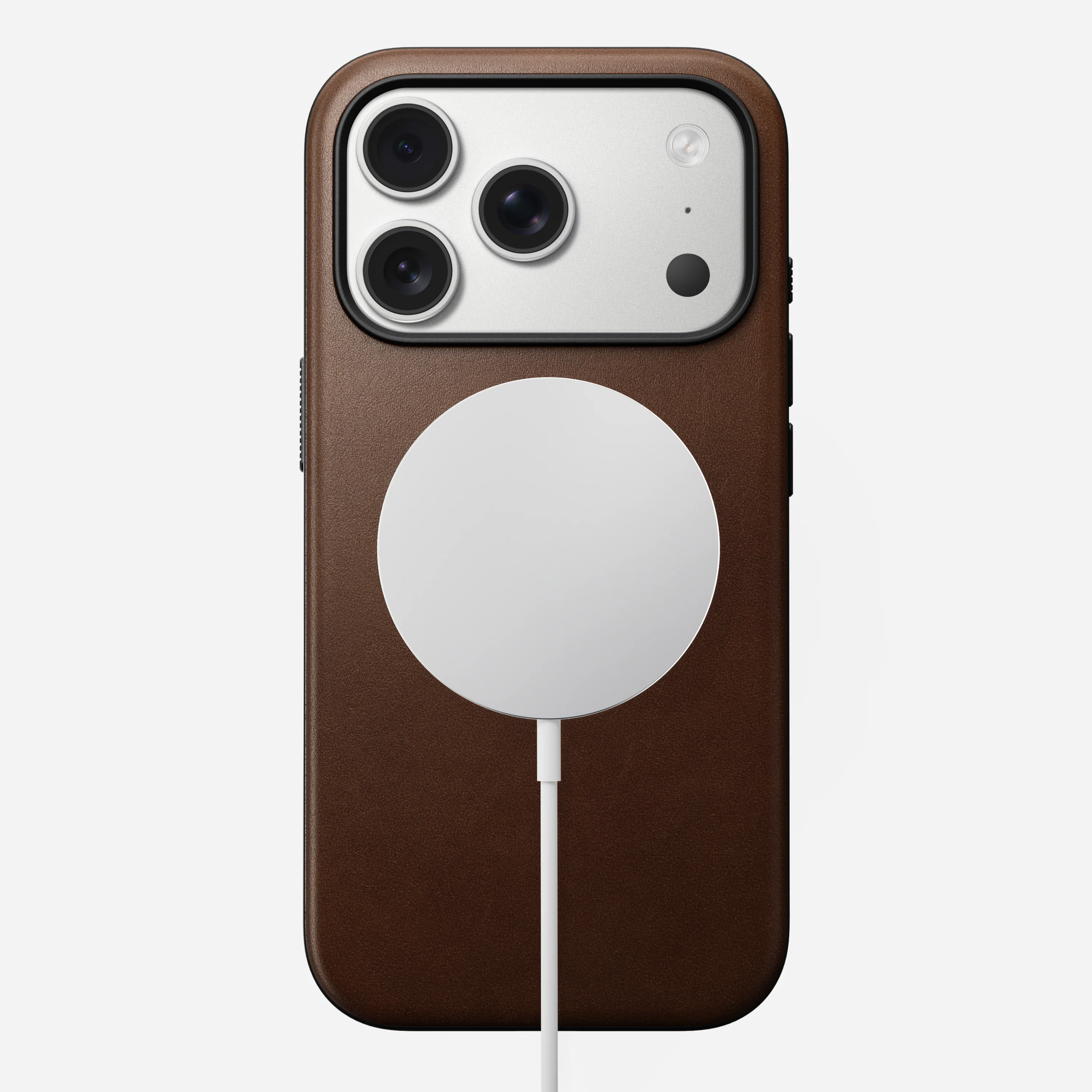 Чехол Nomad Modern Leather Case for iPhone 17 Pro - Brown (NM014322858)