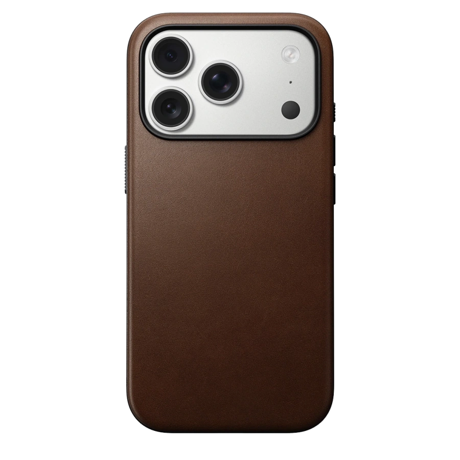 Чехол Nomad Modern Leather Case for iPhone 17 Pro - Brown (NM014322858)