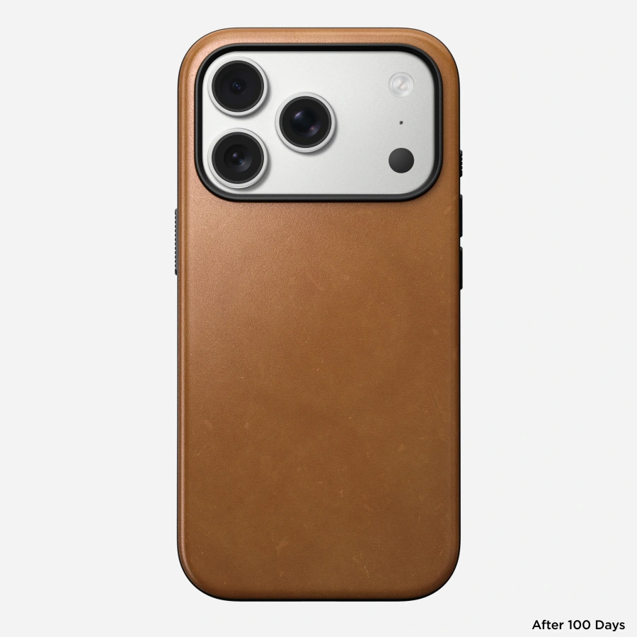 Чохол Nomad Modern Leather Case for iPhone 17 Pro - English Tan (NM014315858)