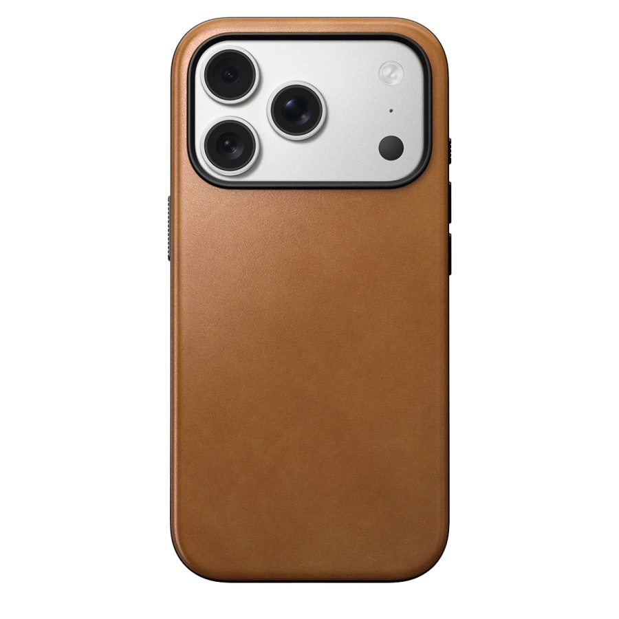 Чохол Nomad Modern Leather Case for iPhone 17 Pro - English Tan (NM014315858)