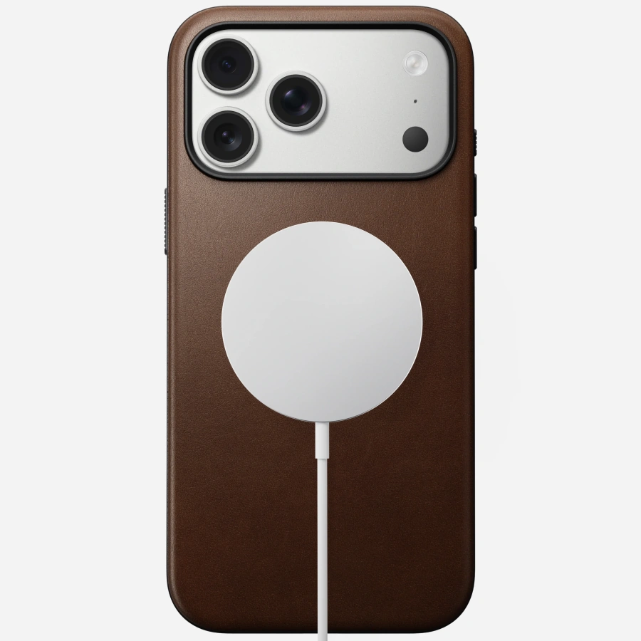 Чехол Nomad Modern Leather Case for iPhone 17 Pro Max - Brown (NM014278858)