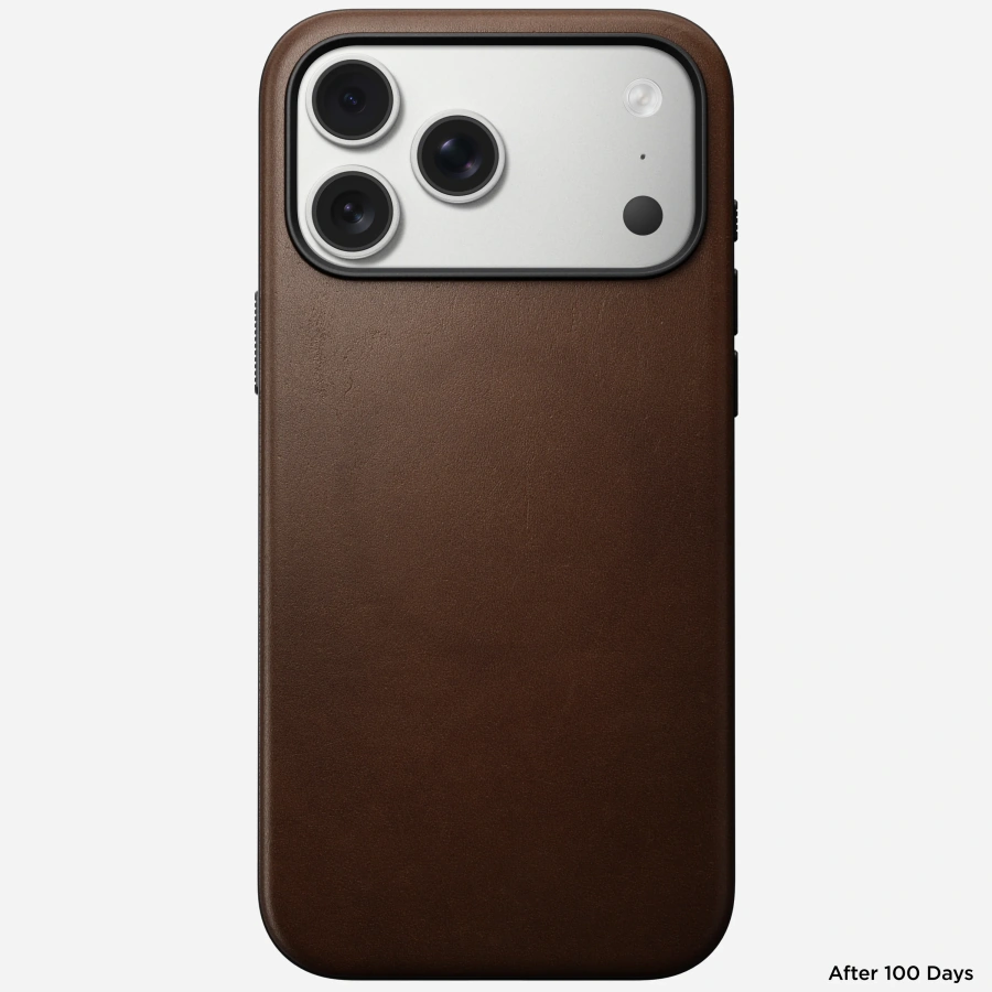 Чехол Nomad Modern Leather Case for iPhone 17 Pro Max - Brown (NM014278858)