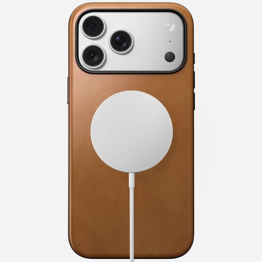 Чохол Nomad Modern Leather Case for iPhone 17 Pro Max - English Tan (NM014261858)