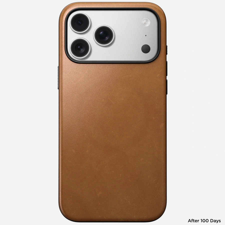 Чохол Nomad Modern Leather Case for iPhone 17 Pro Max - English Tan (NM014261858)